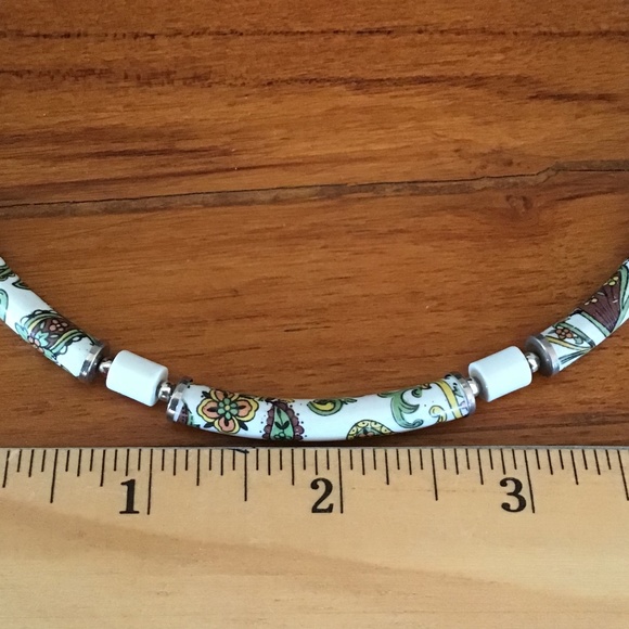 Vintage Choker Bead Necklace Adjustable Length Japan - Picture 8 of 12